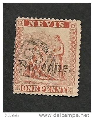 NEVIS  Britannique  - N° 9  - Y&T - O - Cote  55  € - St.Christopher, Nevis En Anguilla (...-1980)