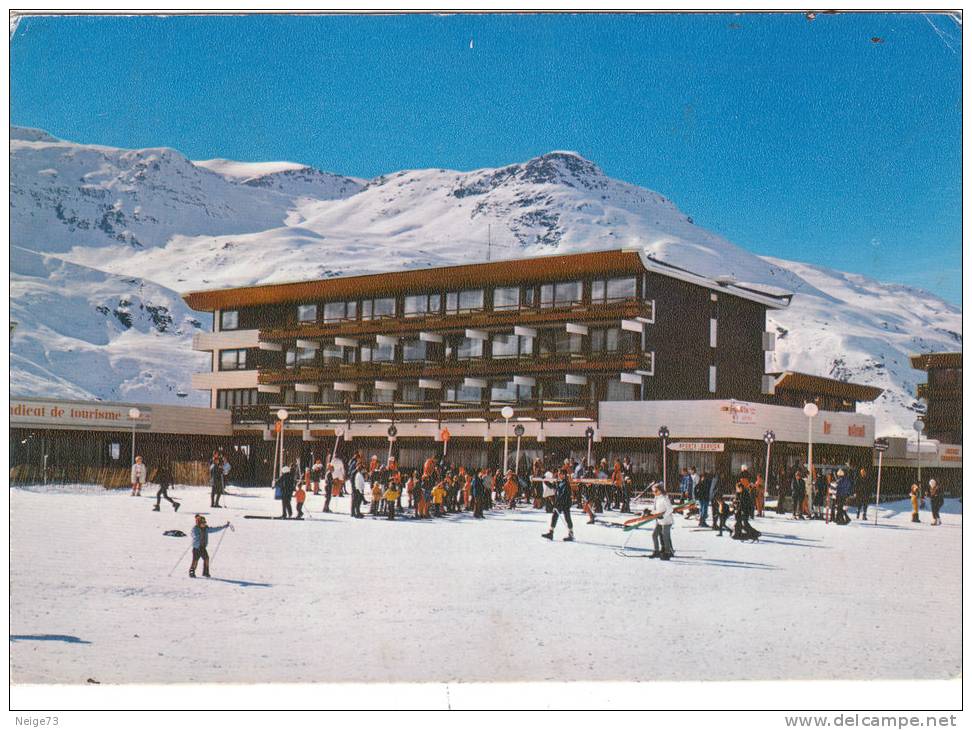 Carte Postale Des Années 70-80 De Savoie - Les Menuires - Hôtel De Skilt - Autres & Non Classés