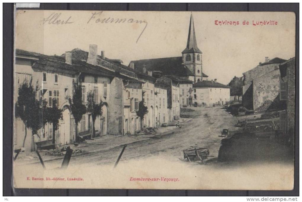 54 - Domèvre Sur Vezouze - Rue De L' Eglise - Domevre En Haye