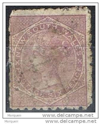 Lote 7 Sellos New South Wales, NSW, Yvert Num 46, 46a, 47, 50, 72, 81, 90 º - Used Stamps