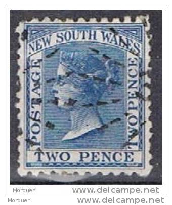 Lote 7 Sellos New South Wales, NSW, Yvert Num 46, 46a, 47, 50, 72, 81, 90 º - Used Stamps