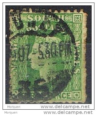 Lote 7 Sellos New South Wales, NSW, Yvert Num 46, 46a, 47, 50, 72, 81, 90 º - Used Stamps