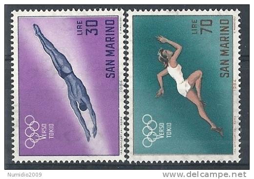 1964 SAN MARINO OLIMPIADI DI TOKYO MNH ** - RR8521 - Ongebruikt