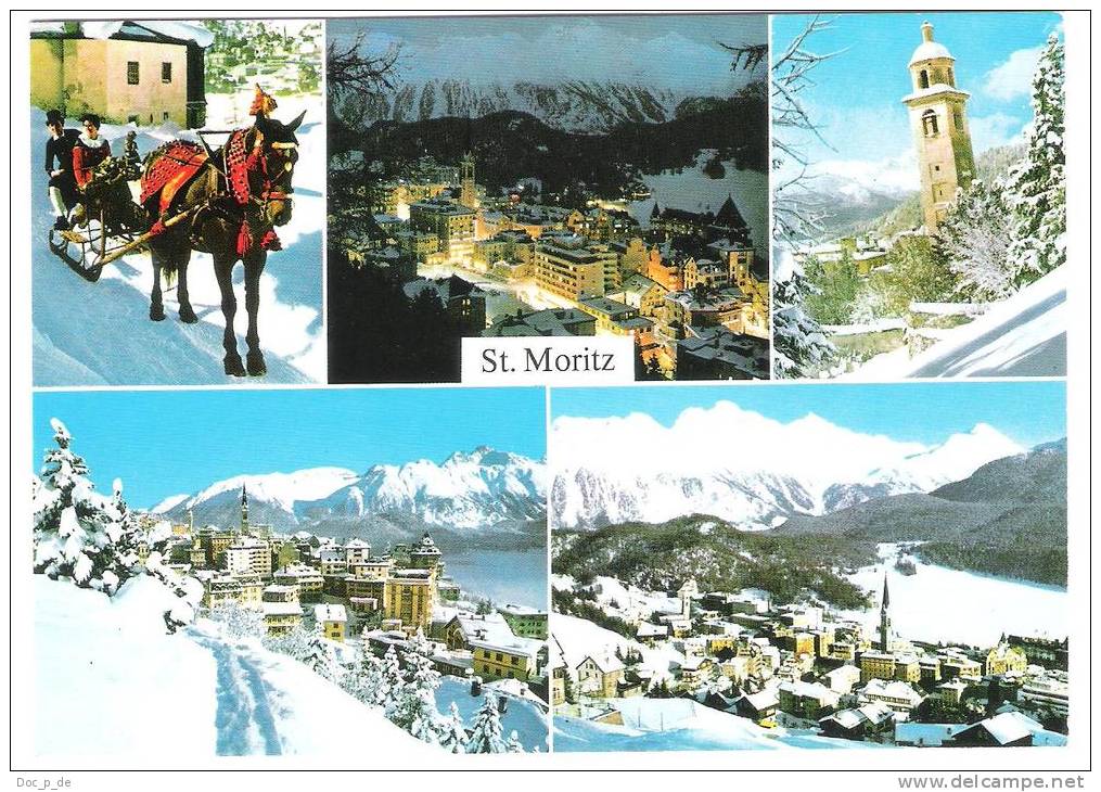 Schweiz - St. Moritz - Nice Stamp - St. Moritz