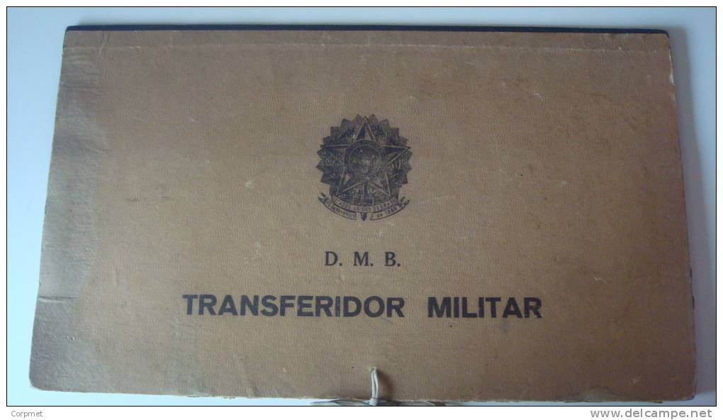 BRASIL - DMB - TRANSFERIDOR MILITAR - PRANCHETA DE TIRO - VF - Equipment