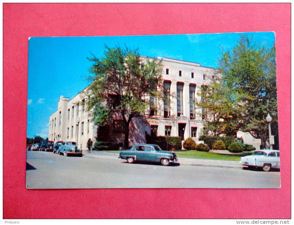 Princeton Wv -- Mercer County Court House---l   Early Chrome --- ------   - Ref 456 - Otros & Sin Clasificación