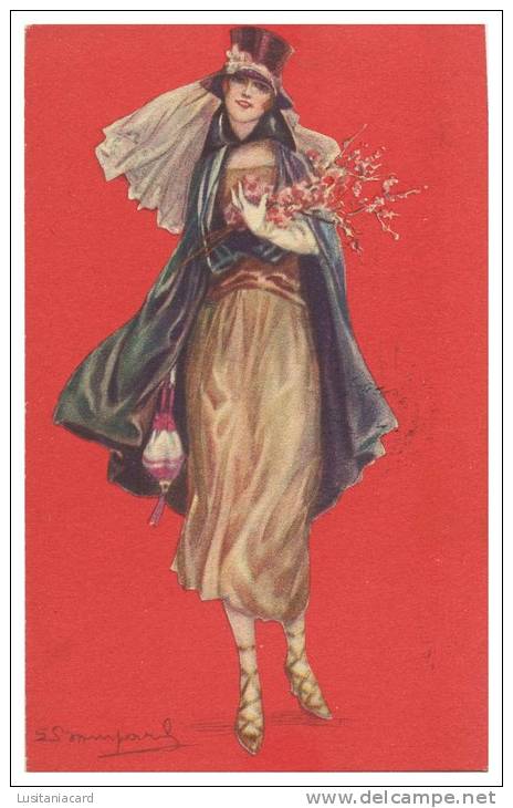 ITALY - ILLUSTRATEURS - «S. Bompard» (Nº 469-4) Carte Postale - Bompard, S.