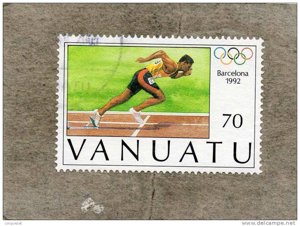 VANUATU : Athlètisme : Course Hommes - Jeux Olympiques De Barcelone - Sport - - Vanuatu (1980-...)