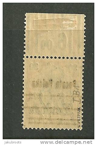 5.XII.1918 Germania 30f. With O/p Gen.Gou. Warschau With ERROR  O/p " POCATA  POLSKA " - Unused Stamps