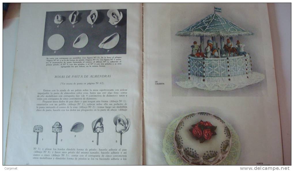PETRONA C. DE GANDULFO - PARA APRENDER A DECORAR - 1ra EDICION - 1941 Editorial ATLANTIDA - TAPAS DURAS - 110 PÁGINAS - Gastronomie
