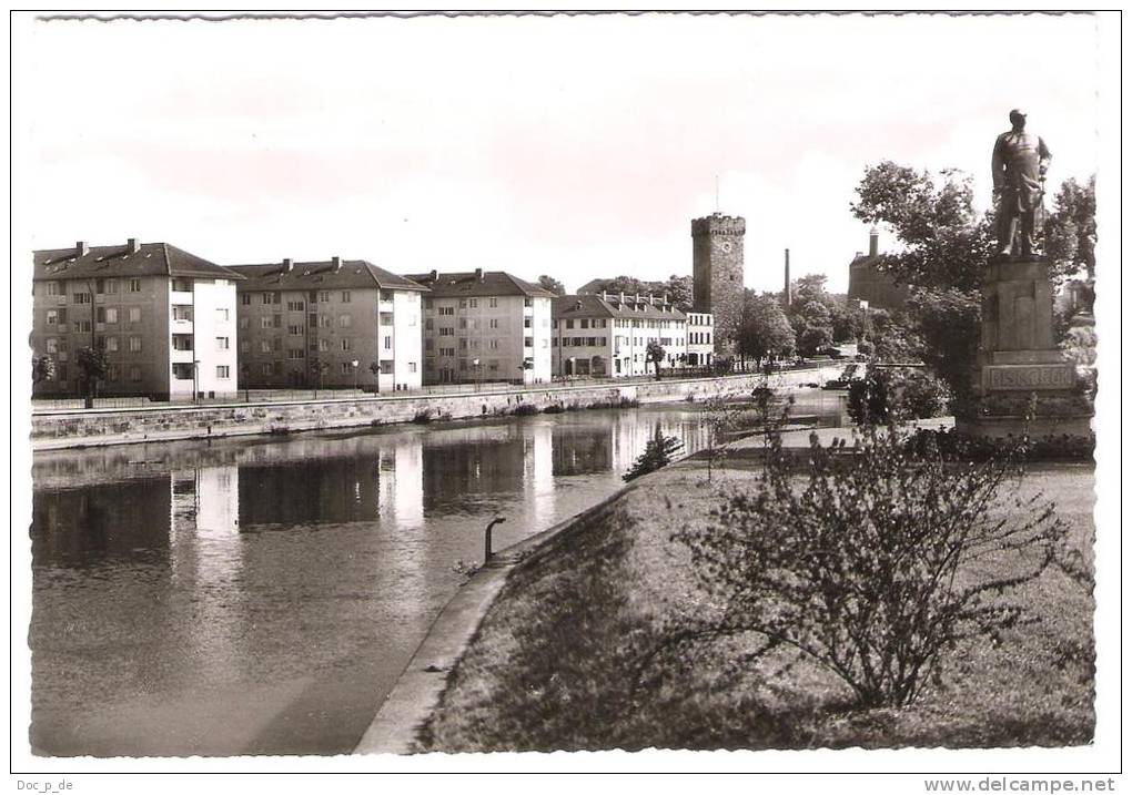 Deutschland - Heilbronn Am Neckar - Neckarpartie Mit Götzenturm - Heilbronn