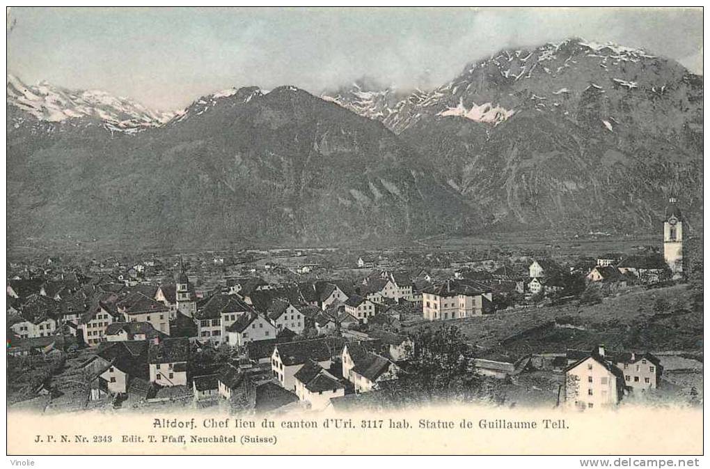 Suisse : Réf : C-12-2089 : Altdorf - Altdorf