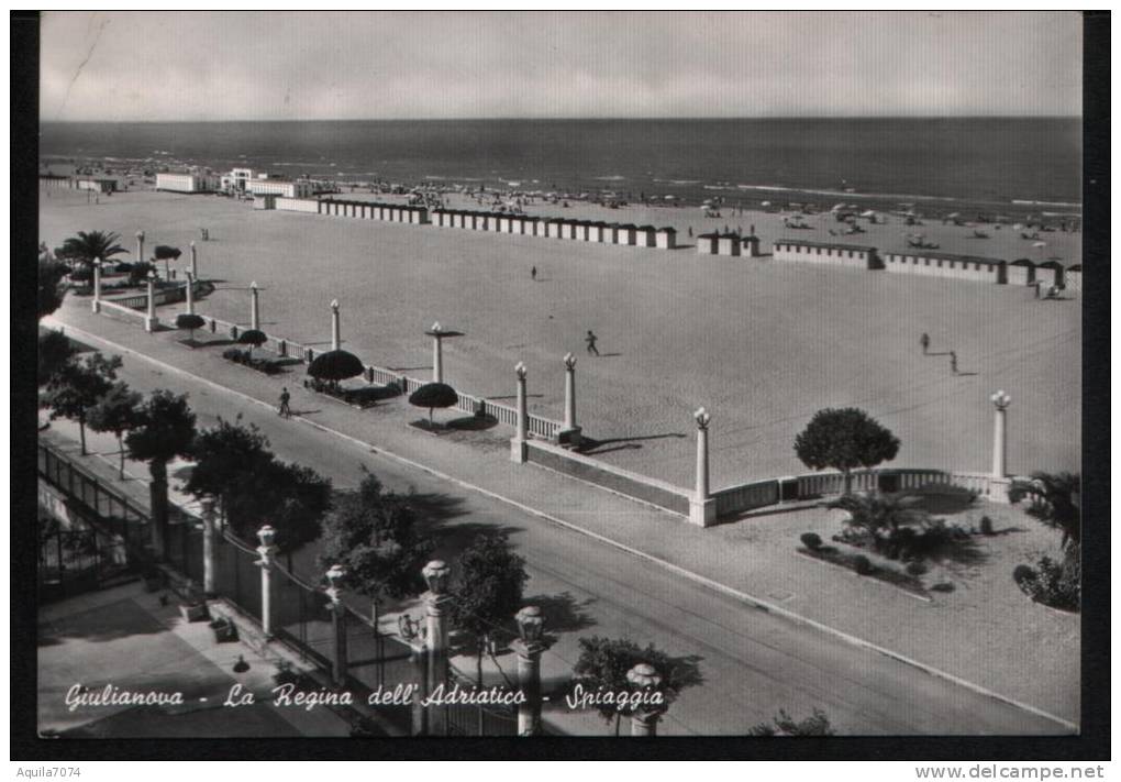 GIULIANOVA 1 - La Regina Dell' Adriatico - Spiaggia - 1959 - F.g. - Teramo