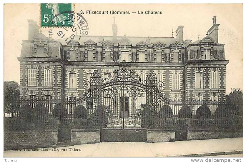Somme : Mar12 79 : Flixecourt  -  Château - Flixecourt