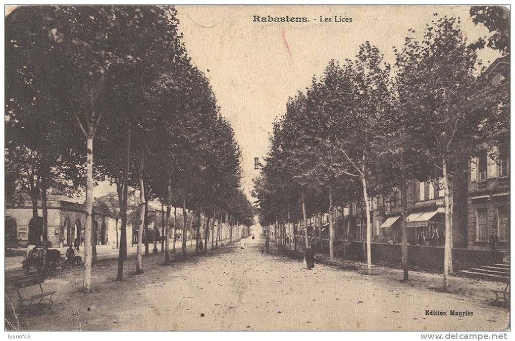 81 - RABASTENS - CPA - Les Lices - Rabastens