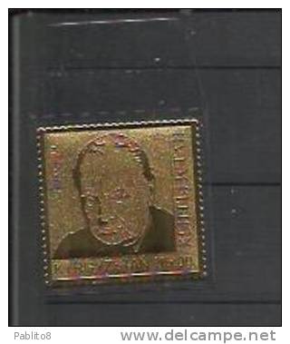 Kyrgyzstan KIRGHIZISTAN 2005 GOLD ORO 60th Anniversary Of Victory In Second World War CHURCHILL PERFECT - Kirghizstan