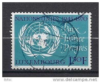 763  OBL   Y  &amp;  T   *nations Unies*   ""LUXEMBOURG"" - Oblitérés