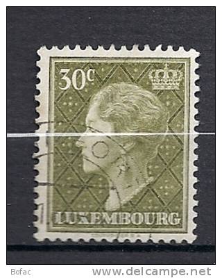 545   OBL  Y  &amp;  T   *grande Duchesse Charlotte*   ""LUXEMBOURG"" - 1948-58 Charlotte Linkerkant