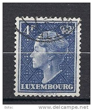 422   OBL  Y  &amp;  T   *grande Duchesse Charlotte*   ""LUXEMBOURG"" - 1948-58 Charlotte Linksprofil