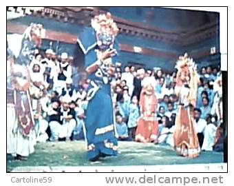 NEPAL MASKED DANCE COSTUMI BALLO  FOLK N1975 DR9704 - Nepal