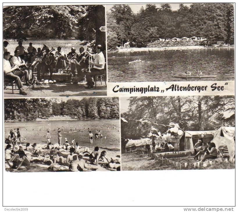 B62990 Campingplatz Altenberger See Multiviews Used Perfect Shape Back Scan At Request - Altenberg