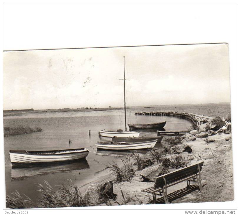 B62997 Mönkebude Am Hafen Boats Bateaux Used Perfect Shape Back Scan At Request - Greifswald