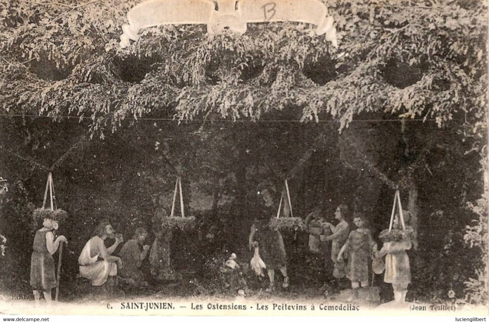 CPA HAUTE VIENNE  (87)   - SAINT JULIEN  -   Les Ostensions - Les Poitevins à Comodoliac - Saint Junien