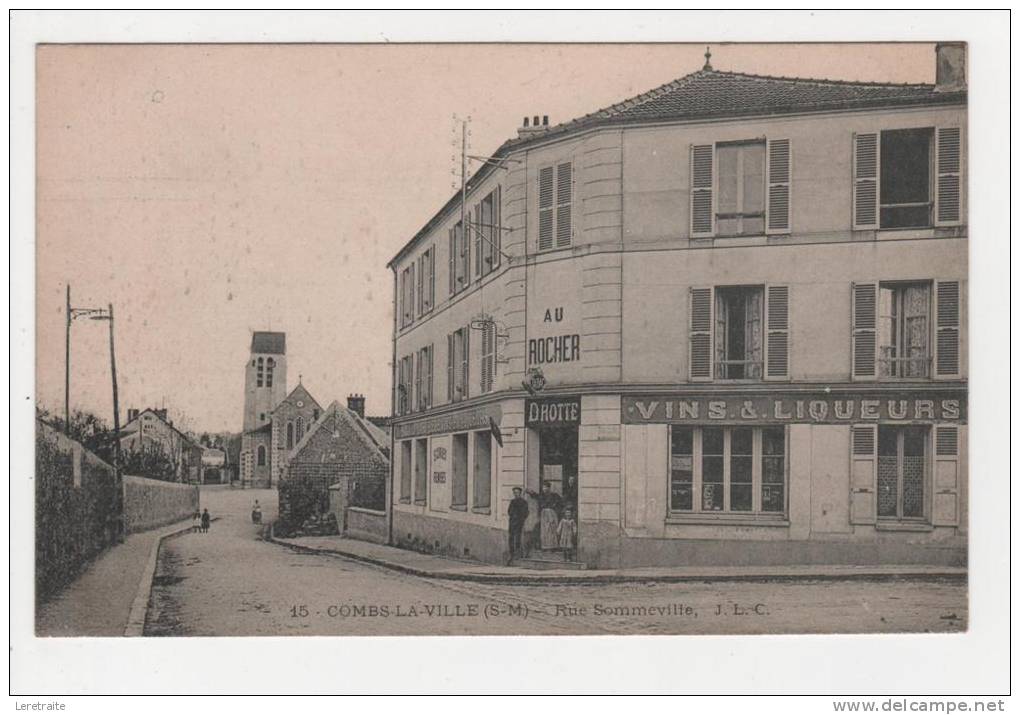 - 77 - Combes-la-Ville (S-M) - Rue Sommeville. - Combs La Ville