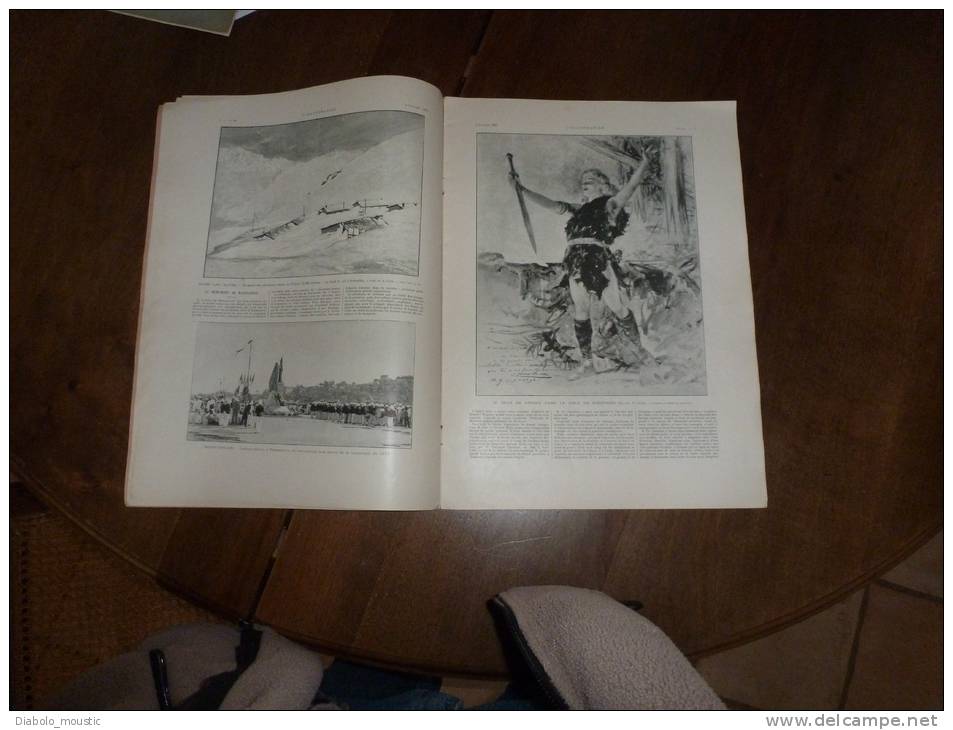 Rare :  1902  " L'EQUITABLE" ; Chasseurs Alpins  Fréjus ; MADAGASCAR ; ZURICH Vu D'avion; Les Têtes De Pipes - L'Illustration