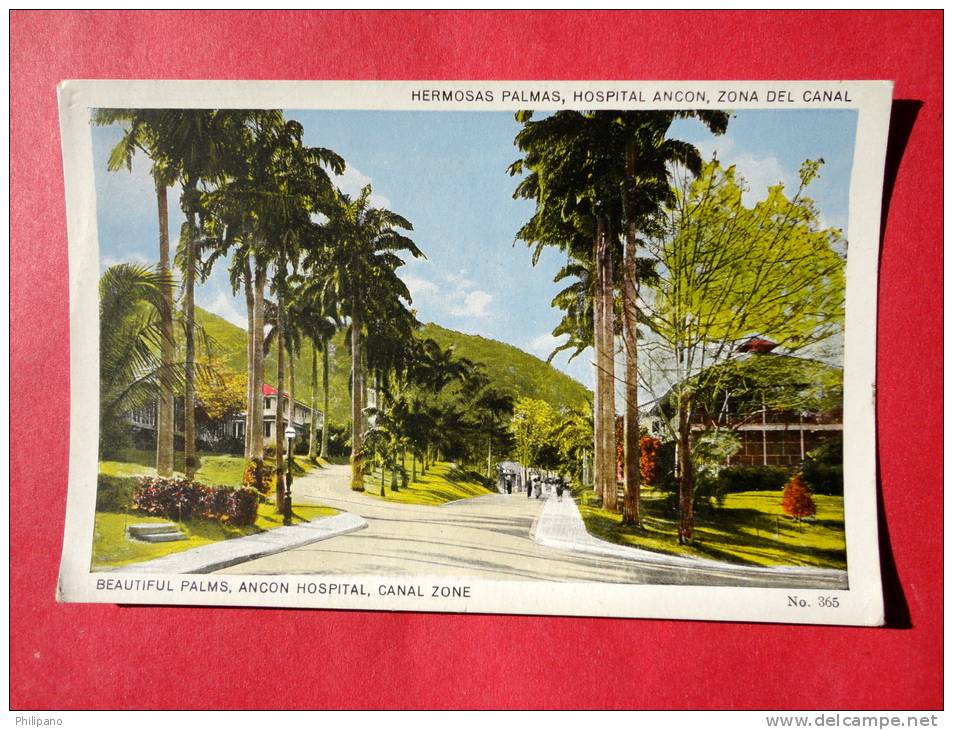 Panama-- Ancon Hospital Canal Zone-- Not Mailed-- Vintage Wb ---   ---  Ref 457 - Panama