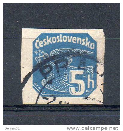 Tchécoslovaquie (journaux) - Yvert & Tellier N° 18 - Oblitéré - Newspaper Stamps