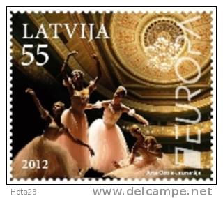 Latvia 2012 EUROPA CEPT OPERA - VISIT TO LATVIA MNH - 2012