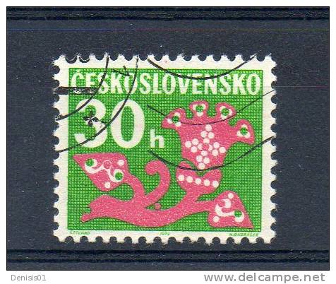 Tchécoslovaquie (taxe) - Yvert & Tellier N° 105 - Oblitéré - Timbres-taxe