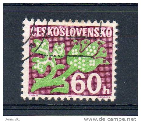 Tchécoslovaquie (taxe) - Yvert & Tellier N° 106 - Oblitéré - Postage Due