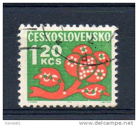 Tchécoslovaquie (taxe) - Yvert & Tellier N° 109 - Oblitéré - Timbres-taxe