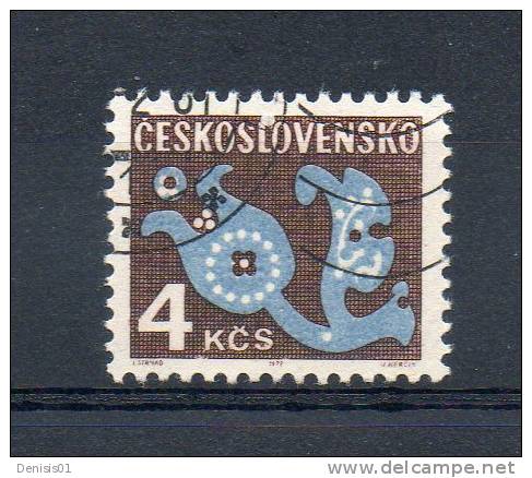Tchécoslovaquie (taxe) - Yvert & Tellier N° 112 - Oblitéré - Portomarken