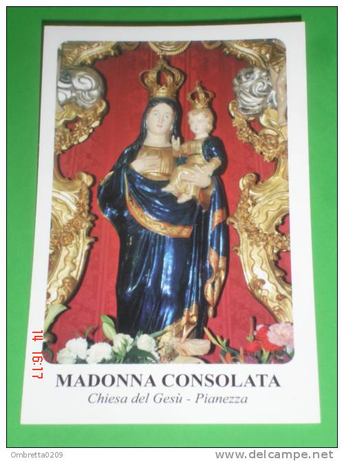 Madonna CONSOLATA - Chiesa Del Gesù - PIANEZZA, Torino - Santino - Images Religieuses