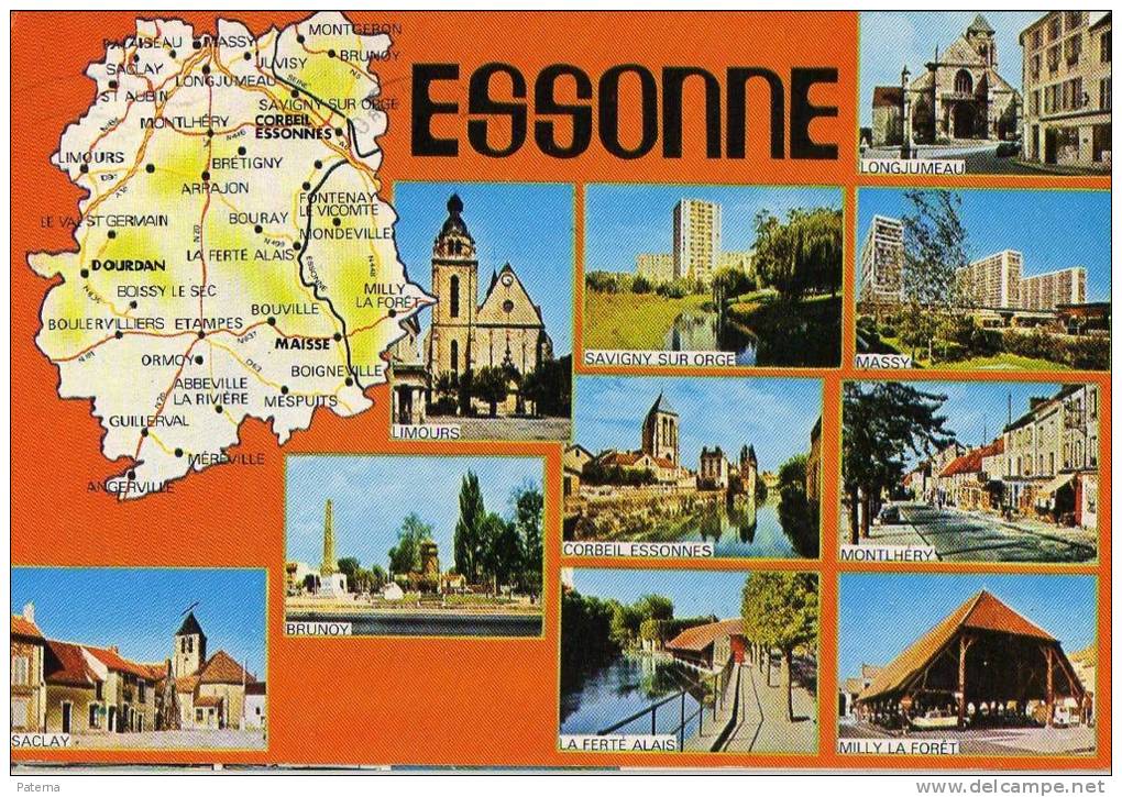 Postal Sawgny Sur Orge 1987  Francia, Post Card - Covers & Documents