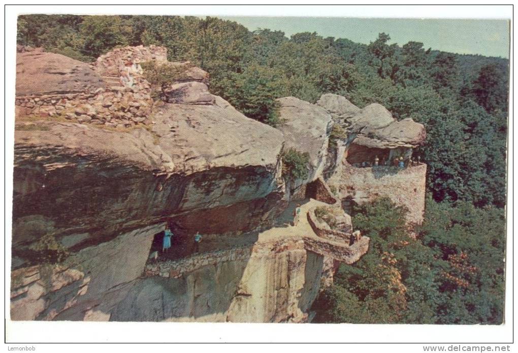 USA, Face Of Rock Cliff, Rock City, Lookout Mountain, Chattanooga, Tennessee, Unused Postcard [P8284] - Chattanooga