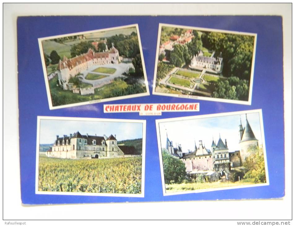 Cp Chateaux De Bourgogne - Bourgogne
