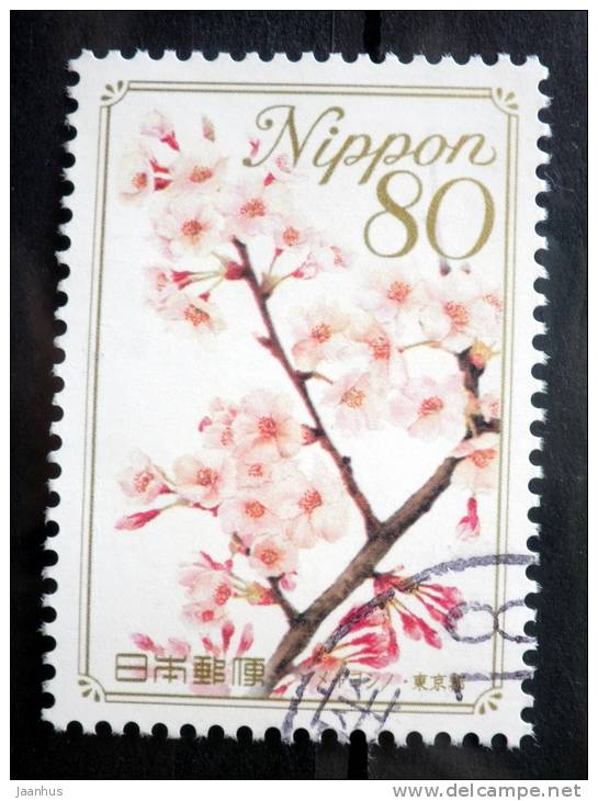 Japan - 2009 - Mi.nr.4793 - Flowers Of Prefectures - Yoshino Cherry - Oblitérés