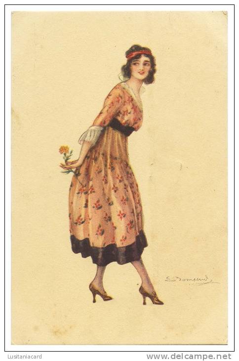 ITALY - ILLUSTRATEURS - «S. Bompard» (Nº 928-3) Carte Postale - Bompard, S.