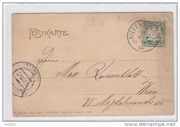 GERMANY KIEFERSFELDEN Nice Postcard - Rosenheim