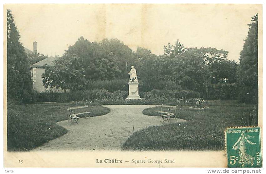 36 - LA CHATRE - Square George Sand (N. 13) - La Chatre