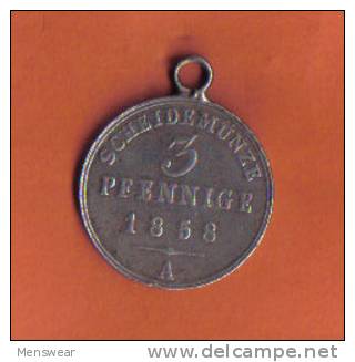 GERMANY  - 120 EINEN THALER 3 PFENNIGE 1858 A - Professionals/Firms