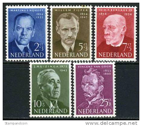 Netherlands B264-68 Mint Never Hinged Semi-Postal Set From 1954 - Unused Stamps
