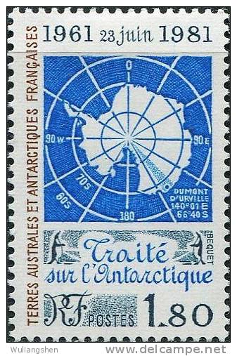 FN0538 TAAF 1981 Expedition 1v MLH - Used Stamps