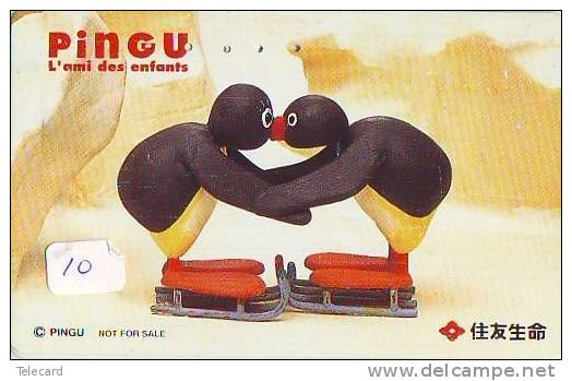 Télécarte PINGU Penguin Oiseau MANCHOT Bird Cartoon Comics Bd (10) - BD