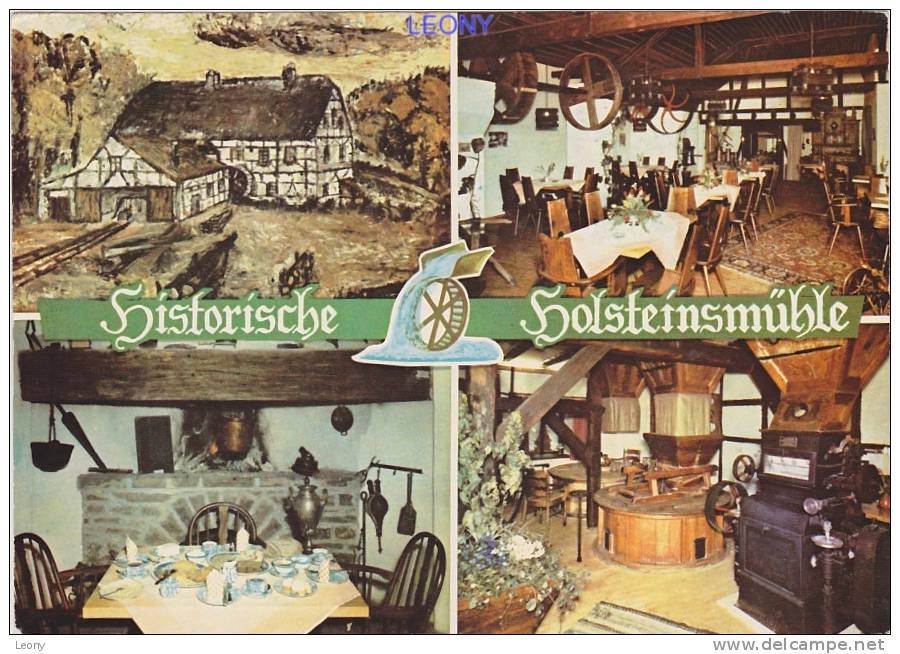CPM  De NÜMBRECHT Im OBNERBERGISCHEN - Café Restaurant " HISTORISCHE HOLSTEINSMÜHLE " N° 084 - Oberhausen