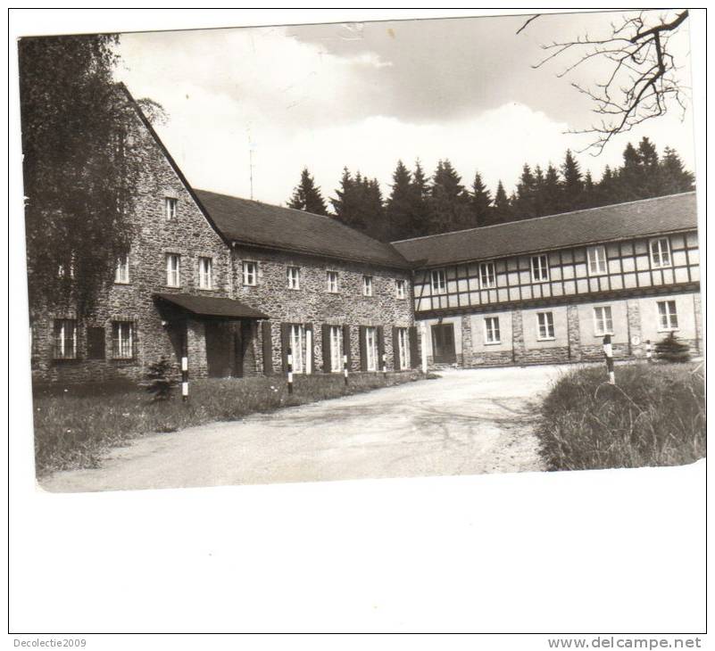 B62787 Bermsgrun Schwarzenberg Arbeiterheim Used Perfect Shape Back Scan At Request - Schwarzenberg (Erzgeb.)